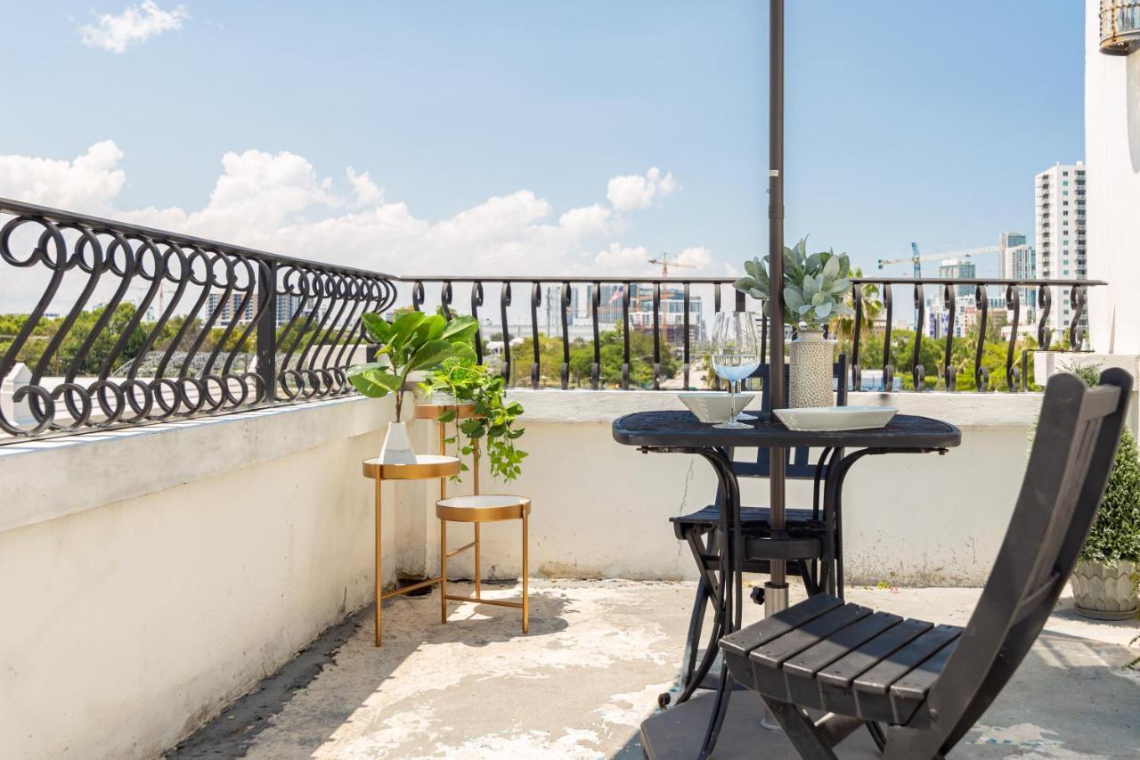 Home Miami Downtown With Balcony - 5 Minutes From Wynwood & Port - Art District Near Beach Экстерьер фото